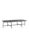 Light & Living Salontafel Zapala Aluminium Zwart 147cm