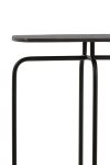 Light & Living Sidetable Zapala Zwart 120cm