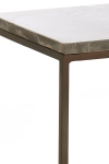 Light & Living Sidetable Morena Set van 2 Marmer Bruin 120+140cm