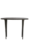 Light & Living Sidetable Arica Mat Zwart 110cm