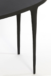 Light & Living Sidetable Arica Mat Zwart 110cm