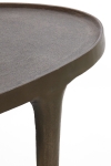 Light & Living Sidetable Arica Donkerbruin 110cm