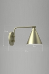 Wandlamp Buget Metaal Goud