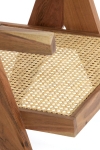 Light & Living Stoel Morazan Hout Naturel/Rotan