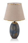 Tafellamp Cincor Blauw/Goud