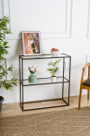 Sidetable Berra Zwart 80cm