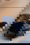 PTMD Fauteuil Donny Antraciet Zwart