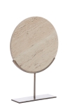 Light & Living Ornament Moreno Op Voet Zand Travertin 51cm