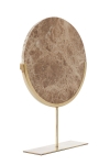 Light & Living Ornament Moreno Op Voet Marmer Bruin 51cm