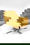 Kare Design Draaifauteuil Bristol Geel