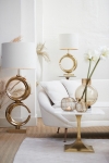 Light & Living Lampvoet Maan Licht Goud 99cm