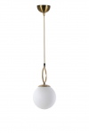 Hanglamp Morino Wit/Goud