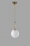 Hanglamp Morino Wit/Goud