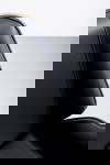 Kare Design Bureaustoel Rouven Zwart/Bruin Laag