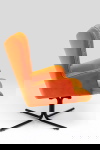 Kare Design Draaifauteuil Oscar Velvet Oranje