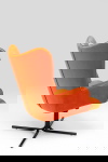 Kare Design Draaifauteuil Oscar Velvet Oranje
