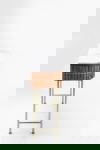 Kare Design Sidetable Grace Wit Marmer/Bruin 100cm