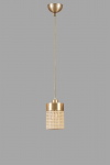 Hanglamp Zeus Rotan Goud