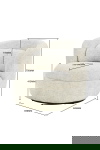 DÉJA Draaifauteuil Lilou Beige