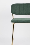 Barkruk Jolien Goud/Donker Groen - Giga Meubel