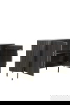 Light & Living Dressoir Dumosi Zwart 140cm