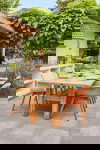 Hartman Set van 2 Sophie Teak Tuinstoel Roze