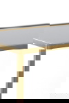 Light & Living Sidetable Aino Glas Smoke/Brons 140cm