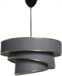 Hanglamp Couper Antraciet Goud