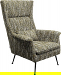 Kare Design Fauteuil Vegas Forever Melange Groen