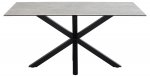 Eettafel Axel Rechthoek Keramiek Grijs 160cm - Giga Living