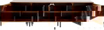 Kare Design Dressoir Ravello Bruin 200cm