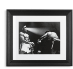 Coco Maison Schilderij Muhammed Ali 73x63cm Zwart