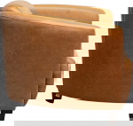 Kare Design Fauteuil Cigar Lounge Leer Lichtbruin
