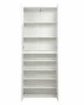 Wandkast Nevada 4-Deurs Melamine Wit 74x191cm