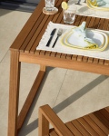 Kave Home Outdoor Tafel Emili Massief Acaciahout 180x90cm