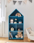 Kave Home Kinderspeelhuis Celeste Blauw Mdf 50x105cm