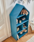 Kave Home Kinderspeelhuis Celeste Blauw Mdf 50x105cm