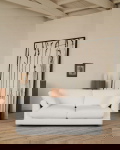 Kave Home 3-zitsbank Gala Wit 210cm