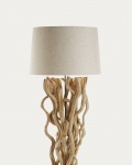 Kave Home Staande Lamp Nuba Wit