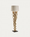 Kave Home Staande Lamp Nuba Wit