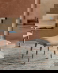 Kave Home Voetenbankje Inari Beige