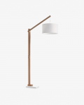 Kave Home Staande Lamp Riaz Wit