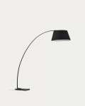 Kave Home Staande Lamp Juhe Zwart