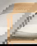 Kave Home Stoel Alocs Massief Eikenhout Naturel Beige