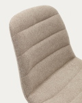 Kave Home Barstoel Zunilda Beige Chenille