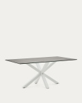 Kave Home Tafel Argo Porselein Iron Moss 180x100cm