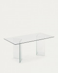 Kave Home Glazen Eettafel Burano 180cm