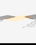 Kave Home Eettafel Argo Eikenfineer Naturel/Wit 160cm