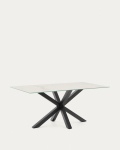 Kave Home Tafel New Argo Acaciahout Wit