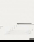 Kave Home Uitschuifbare Keramische Tafel Axis Grijs 120-180cm